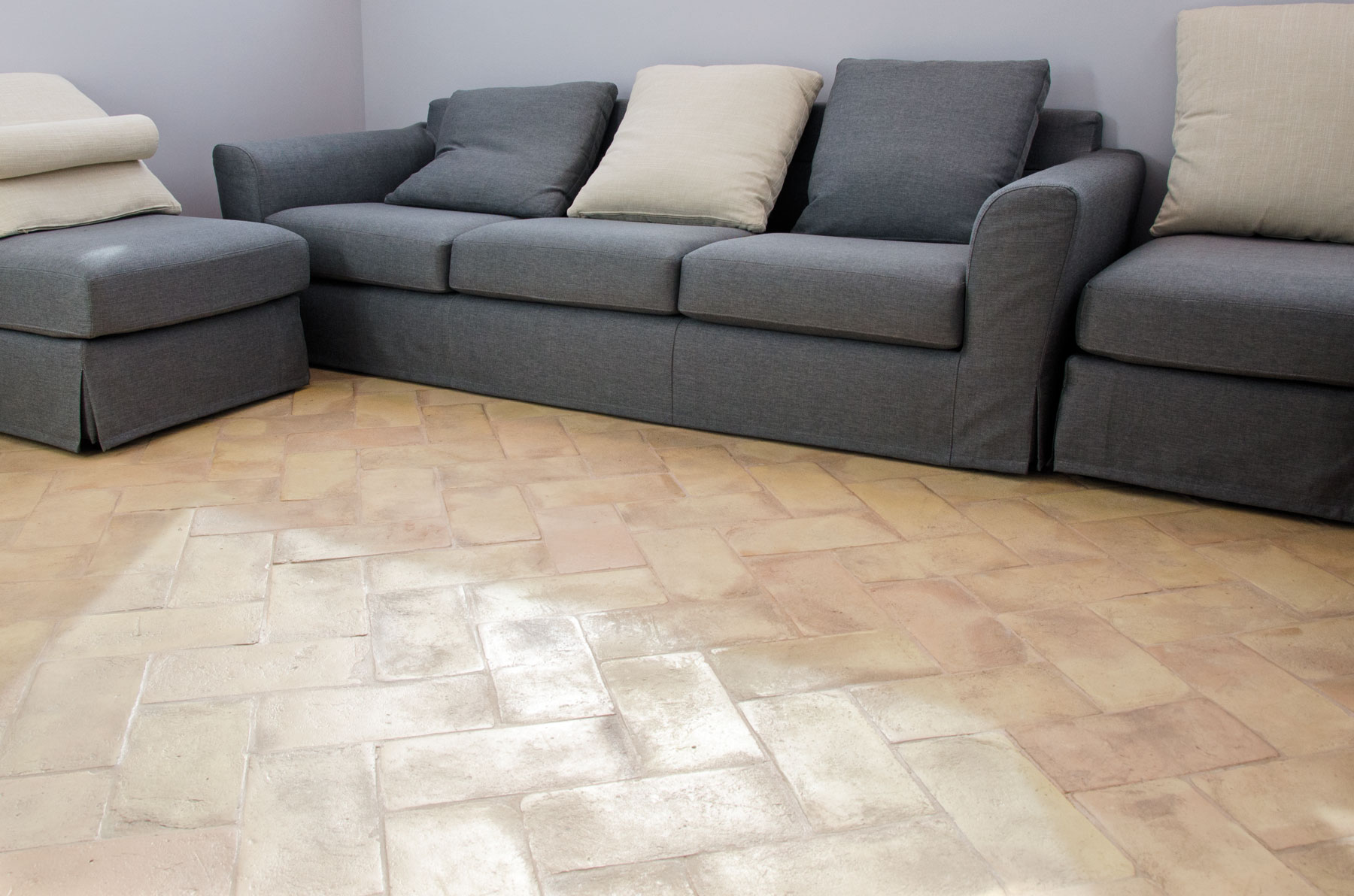 Pavimenti in cotto rettangolari
