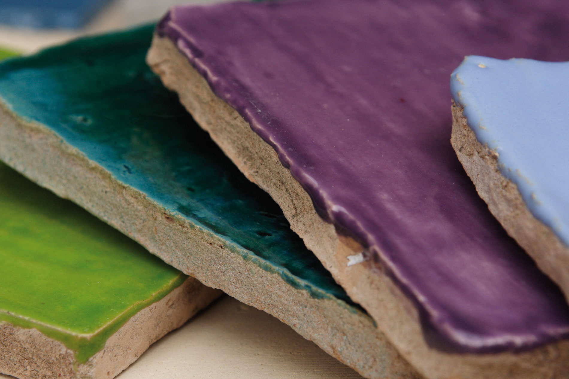 Handmade Terracotta Enamels