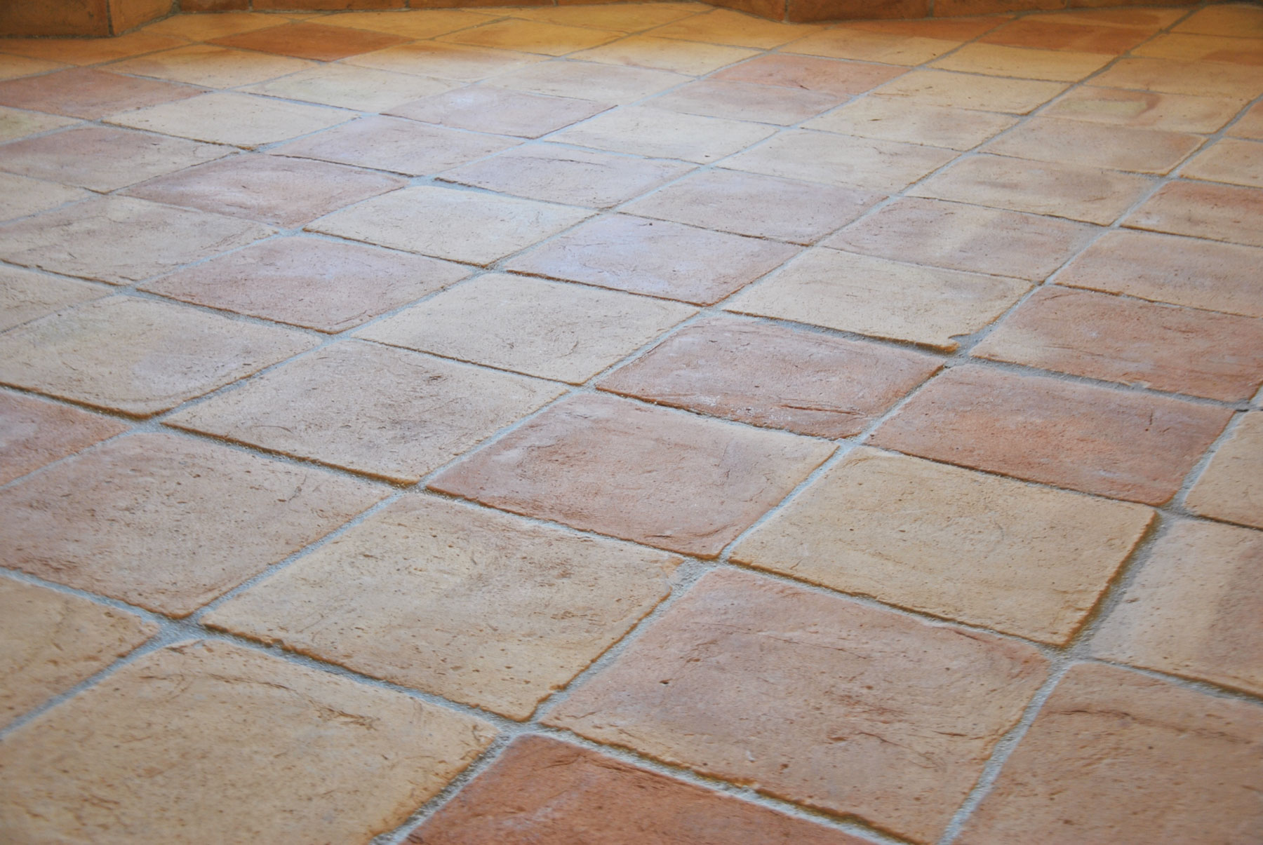 Pavimenti in cotto quadrati