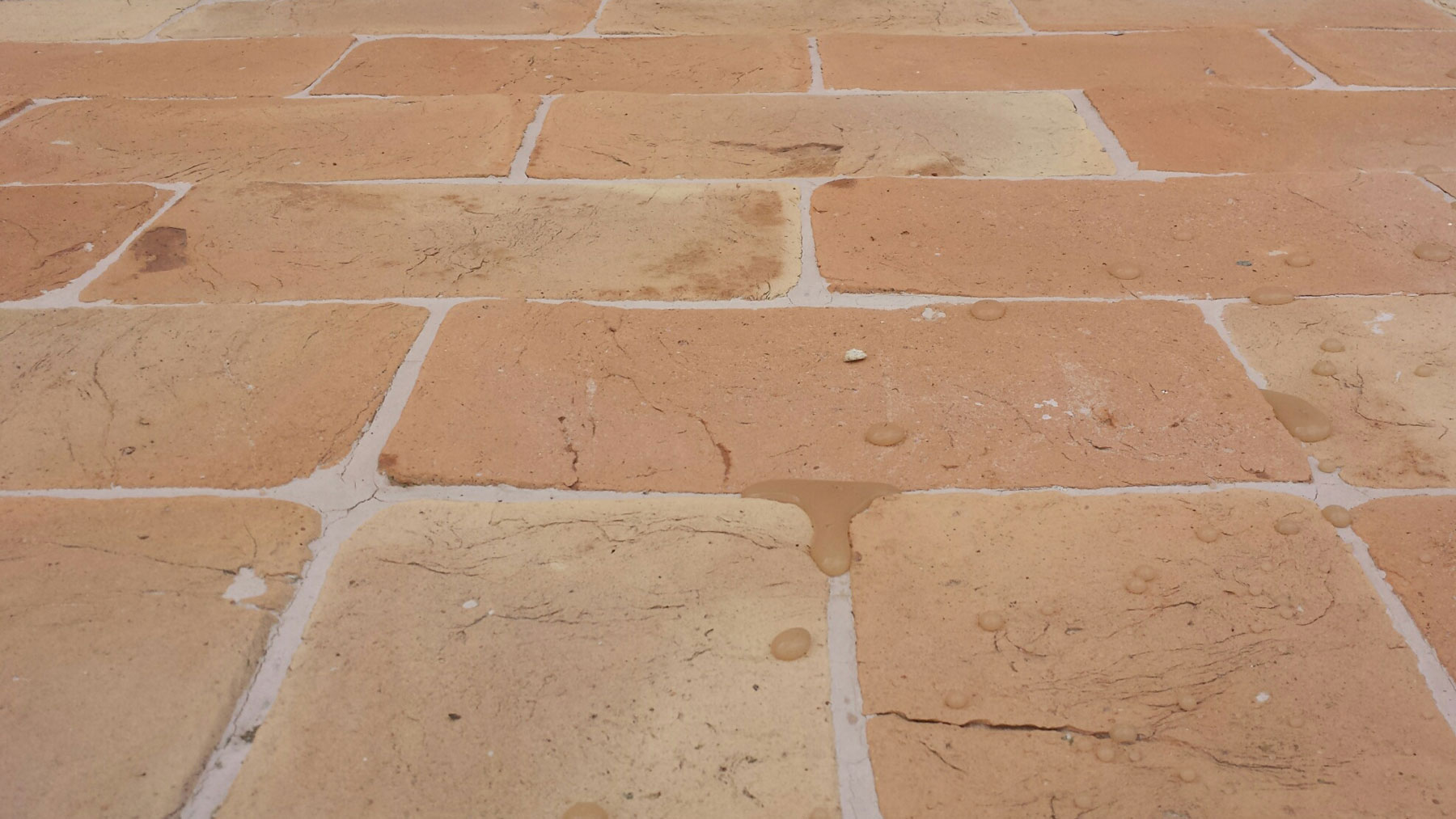 Pavimenti in cotto rettangolari