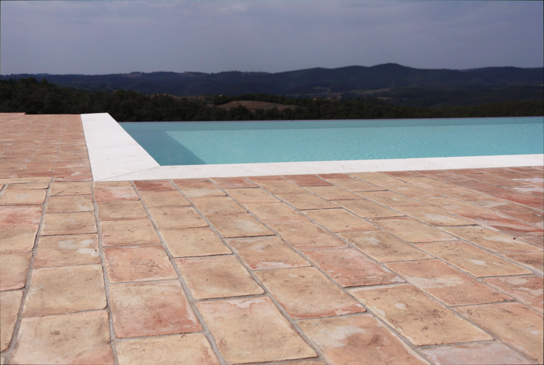 Pavimenti in cotto rettangolari