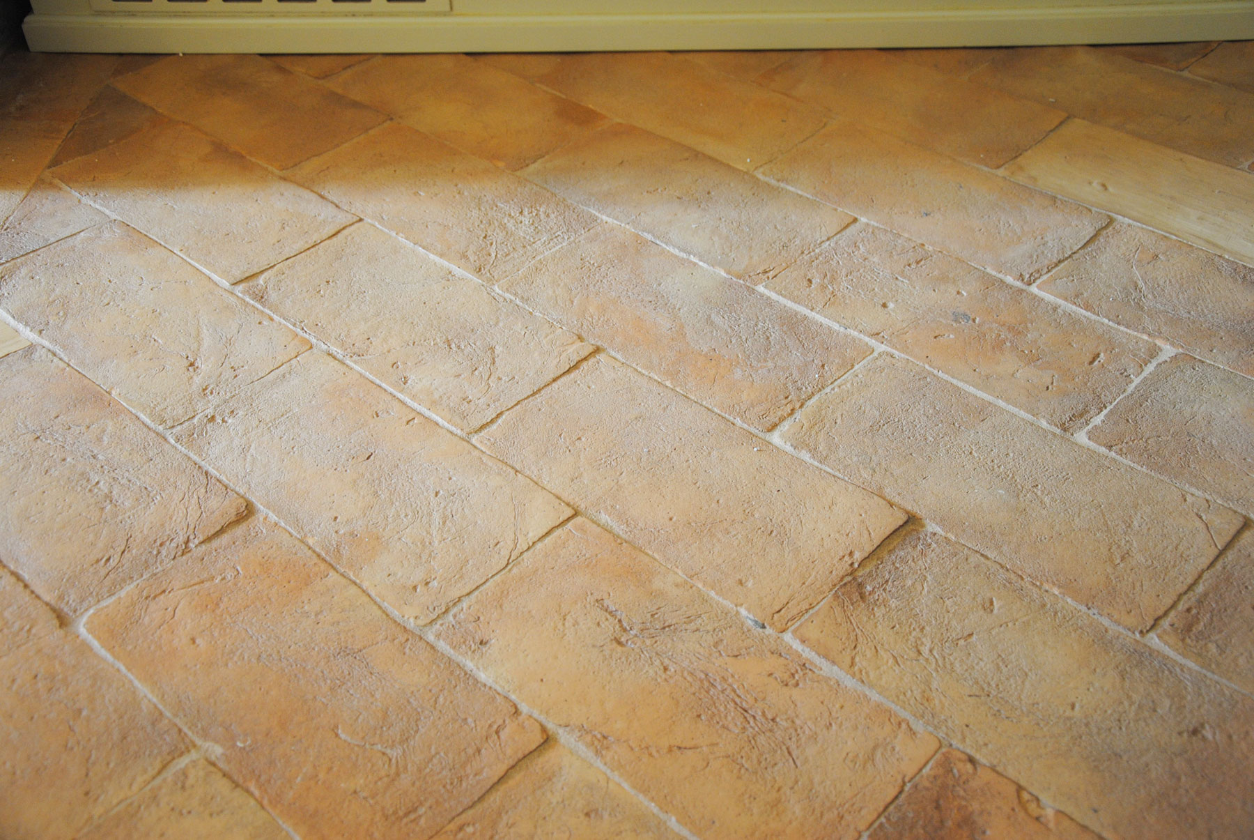 Pavimenti in cotto rettangolari